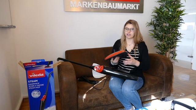 Vileda Steam Dampfreiniger  Unboxing und Produkttest  markenbaumarkt24