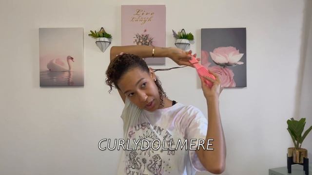 How I style my hair using AG HAIR CARE Leave on and Mousse Gel смотреть онлайн
