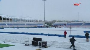 «Легенды спидвея» встретились на саранском льду.