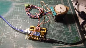 stepper motor and end-stop tester