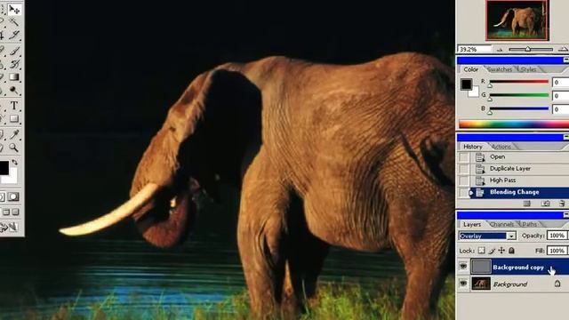 Копия видео Adobe Photoshop Наведение резкости на фотографии смотреть онлайн