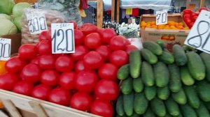 РЫНОК ДОМОДЕДОВСКИЙ/ФРУКТЫ И ОВОЩИ ЦЕНЫ/ СЕНТЯБРЬ 2020Г