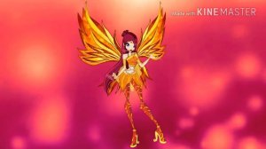 Winx Club- All Miele Transformations (Up To Onyrix)