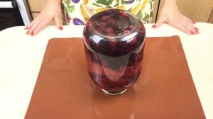 Компот из малины и ежевики на зиму. Делаем быстро с сохранением всех витамин!