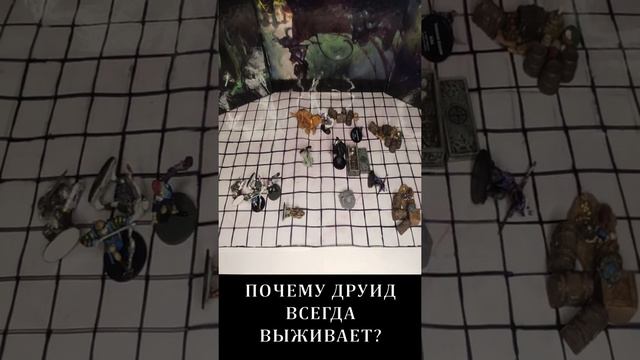 ПОЧЕМУ ДРУИД ВСЕГДА ВЫЖИВАЕТ / WHY DRUID ALWAYS SURVIVES - #Shorts | ДНД ЭТО КАК?