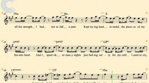 Alto Sax - I Will Survive - Gloria Gaynor - Sheet Music, Chords, & Vocals
