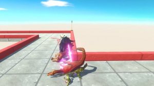 Escape from Deadly Triceratops -Animal Revolt Battle Simulator