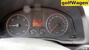 VW Golf 5 P0341 Camshaft Position Sensor G40 implausible signal