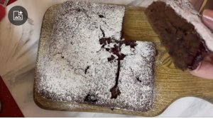 Шоколадный кекс из простых ингредиентов!