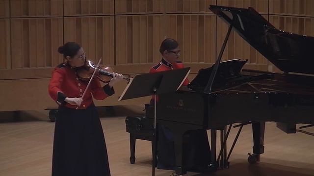 DEBUSSY Sonata in G minor - The Presidents Own MGySgt Claudia Chudacoff violin