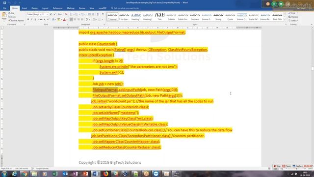 Hadoop dev: part 47 mapreduce basics code walkthrough of the job configuration смотреть онлайн