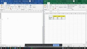 Informatika, TIK K10 04 Object Linking & Embedding (Excel - Word)