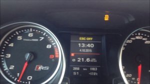 Разгон Audi RS5 0-100 км/ч Audi RS5 Fast Launch, Fast Start