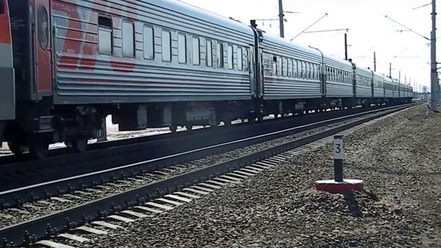 Приветливый ЭП1М - 762 Кисловодск - СПБ смотреть онлайн