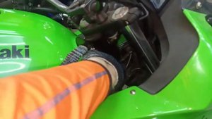 Номер рамы (VIN) и двигателя мотоцикл Kawasaki Ninja400R (2011г)