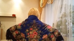 #ПавловопосадскиеПлатки Павловопосадские платки с примеркой