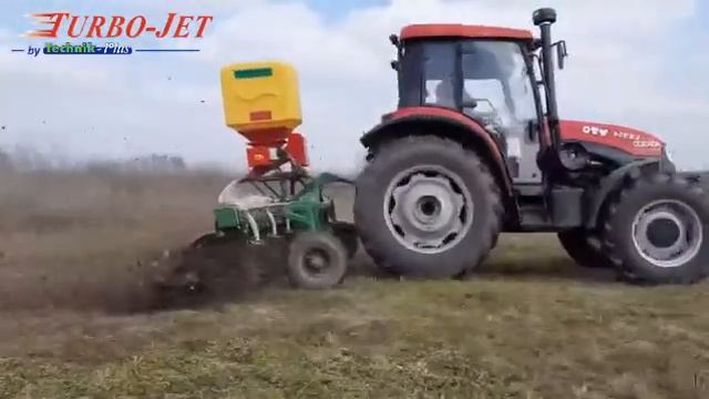 Technik plus Turbo Jet внесение удобрений, семян и  выхлопных газов