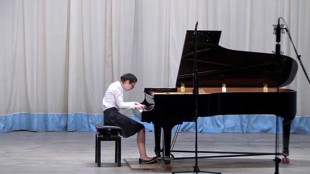 Насирова Розалия - С.Прокофьев - Этюд до минор смотреть онлайн