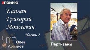 Каплан Григорий Моисеевич. Часть 2. Проект "Я помню" Артема Драбкина. Партизаны.