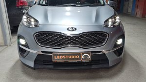 Kia Sportage 2023 год модернизация света фар