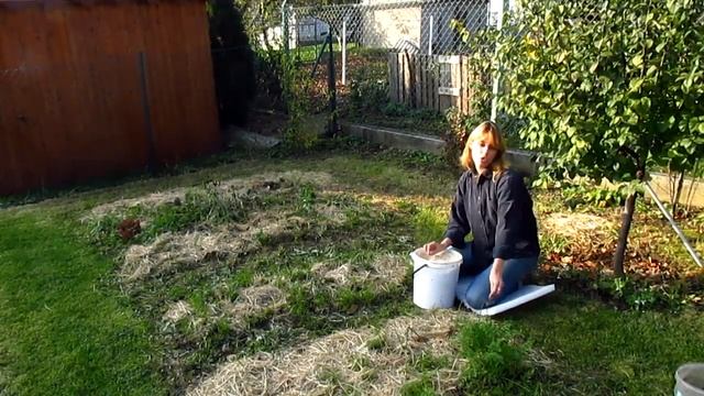 Дорожки между грядками - подготовка к зиме смотреть онлайн