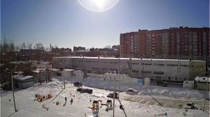 Пример съемки IP видеокамерой 5Мп с 5го этажа. Ясная погода