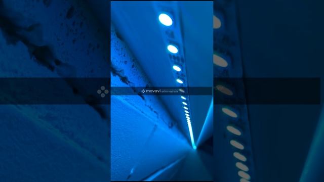 Супер красивая подсветка балкона, за 1100р своими руками!