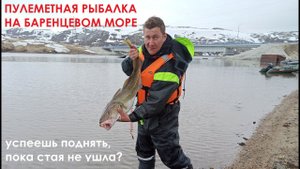 Тресковая рыбалка в Баренцевом море 202. Териберка Часть 1
