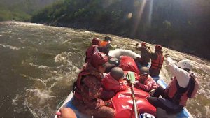 Ока Саянская - пороги Окинский и Бурятский