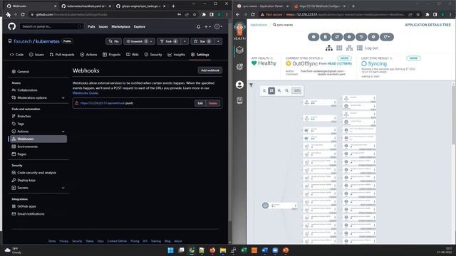Argo CD Git Webhook Configuration | ArgoCD | Github | Webhook | Foxutech смотреть онлайн