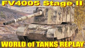 FV4005 Stage II World of Tanks Replays [ 5 Kills 12,3K Damage ]