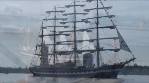 Паруса Кораблей Крузенштерна. Barque Kruzenshtern. Стихи: Владимир Матлин. Музыка: Александр Кедров
