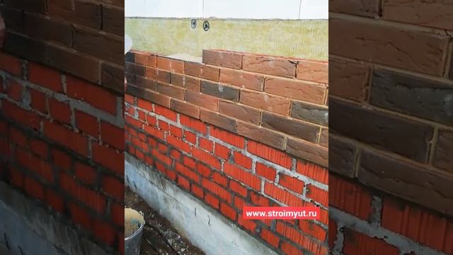 Процесс строительства частного дома. Баварская кладка?