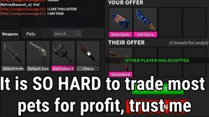 WHAT DO PEOPLE TRADE For OG SET? (MM2)