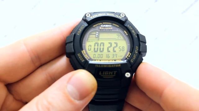 Часы Casio Illuminator W-S220-9A - Инструкция, как настроить от PresidentWatches.Ru смотреть онлайн