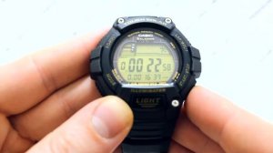 Часы Casio Illuminator W-S220-9A - Инструкция, как настроить от PresidentWatches.Ru