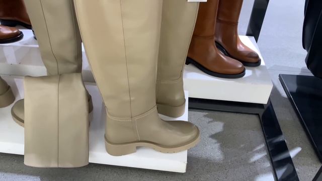 Обзор осенней коллекции обуви MANGO, ZARA, MASSIMO DUTTI / ТЦ Мега Белая Дача