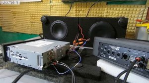 Como conectar y como suena Subwoofer amplificado cervin vega (a detalle)