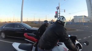 Весенний прохват. Кошмарим город :-) 4 Хонды. Vfr750 vfr800 cbr1000rr cbr1100xx