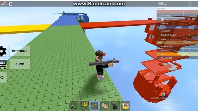 ROBLOX карта Brickbattle ste-roblox смотреть онлайн