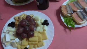 ?  КОРАЛЛОВАЯ  СВАДЬБА ????  35  лет   вместе. СТОЛИК  НА ДВОИХ? .  Мое новое платье.?