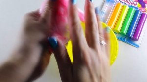 СЛАЙМ из обычного ПЛАСТИЛИНА / DIY ЭКСПЕРИМЕНТ с лизуном в домашних условиях