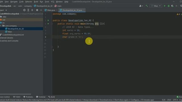 Java Tutorial | Variables and Data Types in Java Programming смотреть онлайн