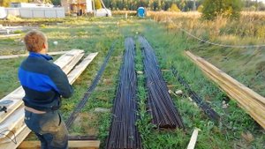 Арматурщик 80 уровня. Как быстро достать арматуру из перепутанной пачки.как построить дом