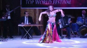 ANASTASIA BISEROVA Belly dance  الراقصة انستازيا
