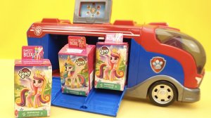 Фургон из Щенячьего Патруля привез сюрпризы и игрушки