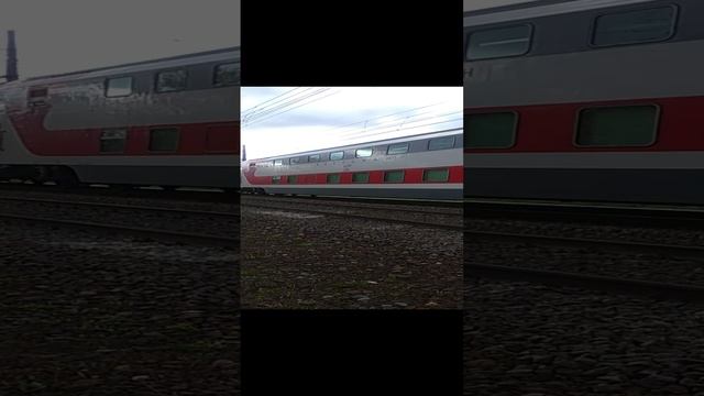ЭП2К СООБЩЕНИЕМ ТОЛЬЯТТИ - МОСКВА #shorts #ржд #железнаядорога #поезд #электричка