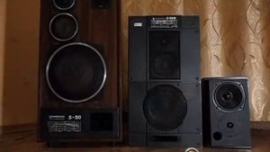 Сравнение акустических систем (S-90 vs S-50B vs Mission 760Ise)