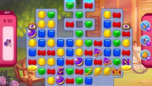 HomeScapes Level 1877 no boosters (18 moves)