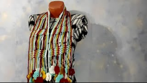 СОЛНЕЧНЫЙ ШАРФИК крючком.  Шарфик для начинающих. (720p)